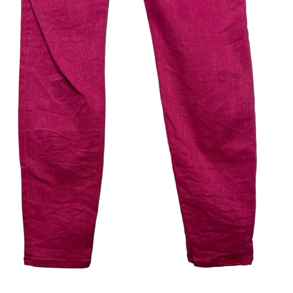 Liverpool The Crop Skinny Dark Pink Jeans Size 6/28 - Picture 8 of 13